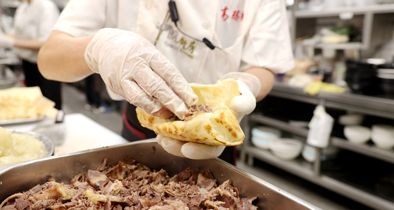 河間驢肉火燒入選全國地標美食